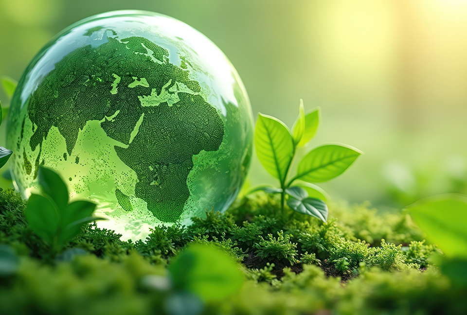 伐採された跡地をもう一度緑豊かな土地へ